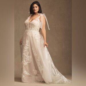 Willowby by Watters Drizzle Floral Wedding Gown
